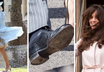 Robe qui s'envole, chaussure trouée : ces photos que la famille royale d'Angleterre aurait souhaité éviter