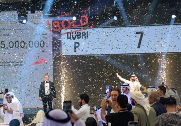P7 plaque immatriculation dubai Émirats arabes unis vente enchère