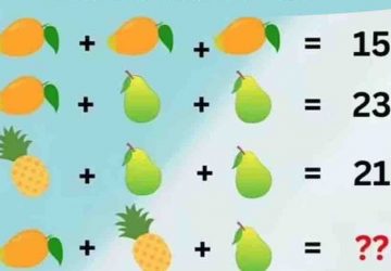 calcul fruits
