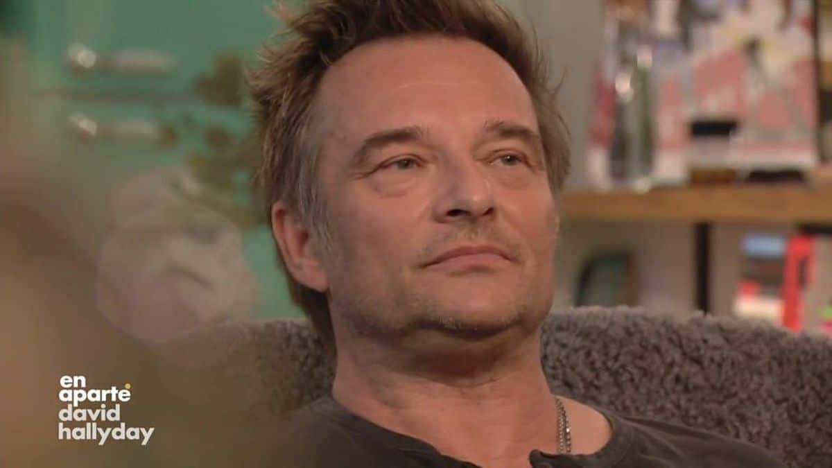 david hallyday rares confidences fils cameron