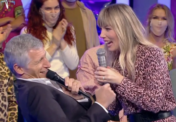 melanie page enfant nagui reaction