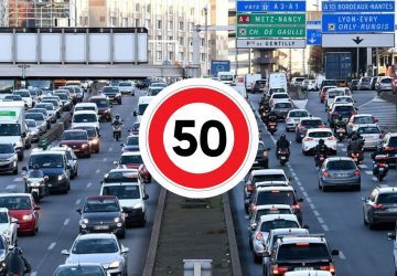 vitesse périphérique paris parisien voiture automobile transports france anne hidalgo 50 km/h