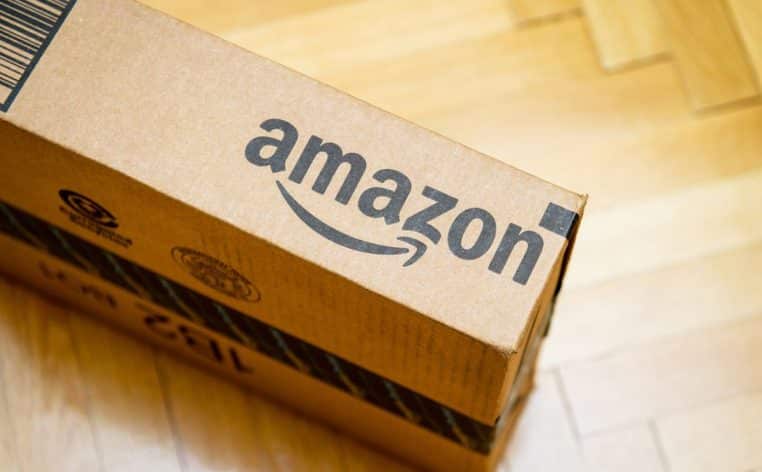 Amazon logo message caché