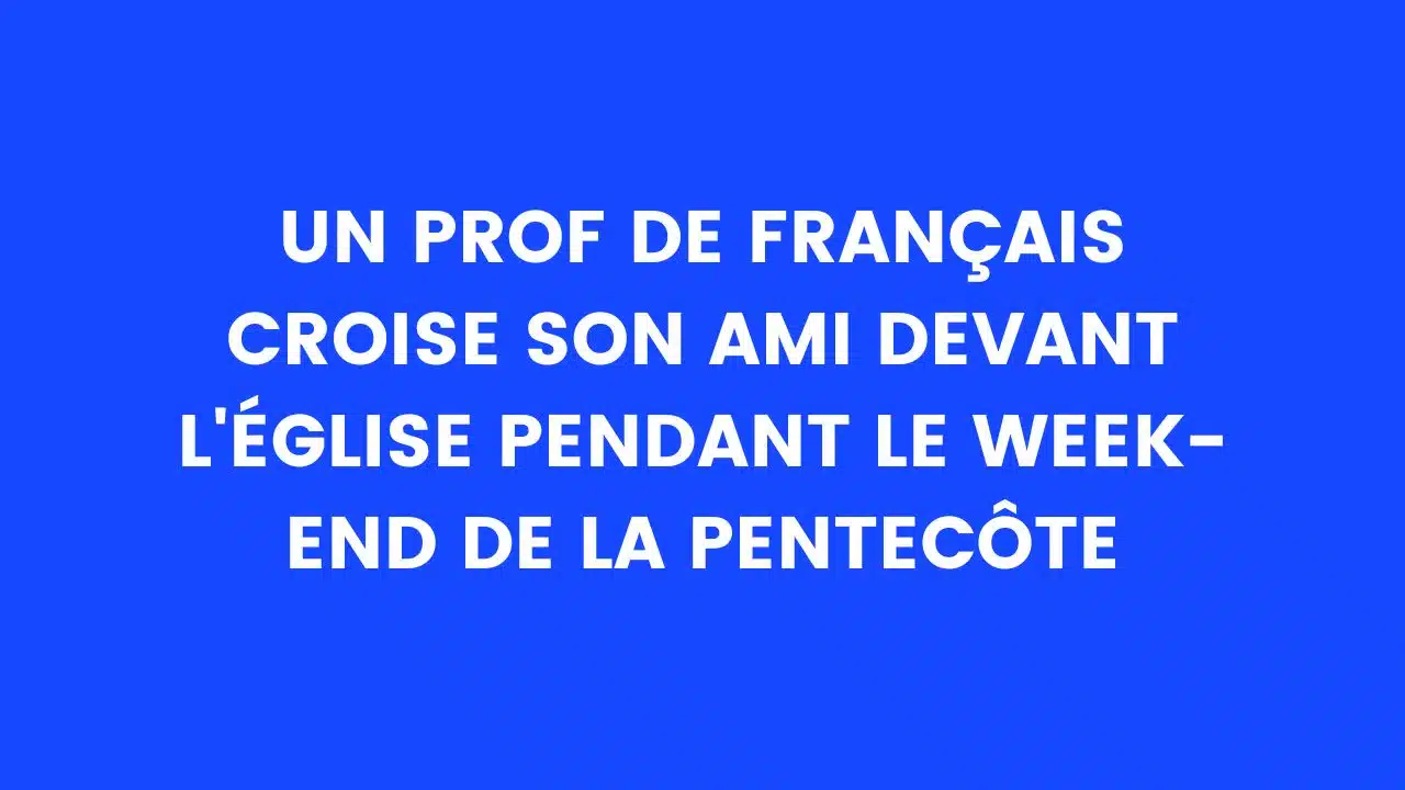 blague prof