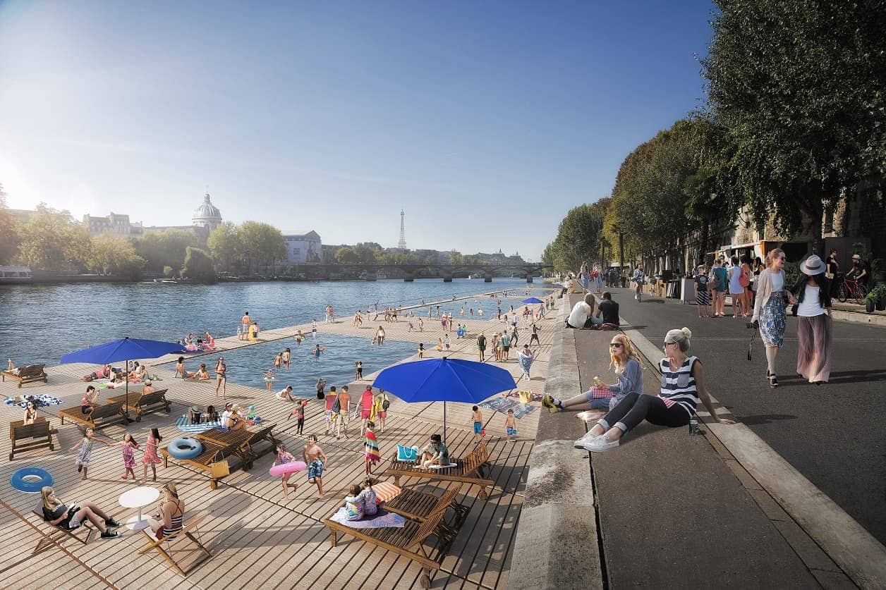 seine eau france baignade jo 2024 jeux olympiques sport paris