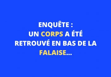enquête énigme falaise couple