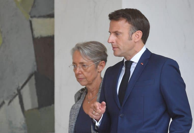 Élisabeth borne première ministre extrême droite rn pétain emmanuel macron président politique france