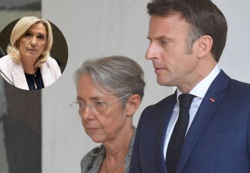 Élisabeth borne première ministre extrême droite rn pétain emmanuel macron président politique france marine le pen