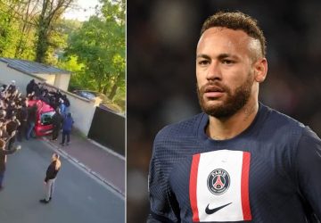Neymar psg paris football supporters sport vidéo réseaux sociaux manifestation france