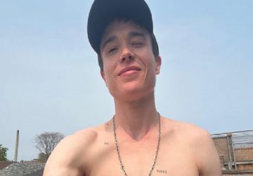 Umbrella Academy : Elliot Page, dévoile une photo de lui sans haut trois ans après son coming-out en tant que personne transgenres