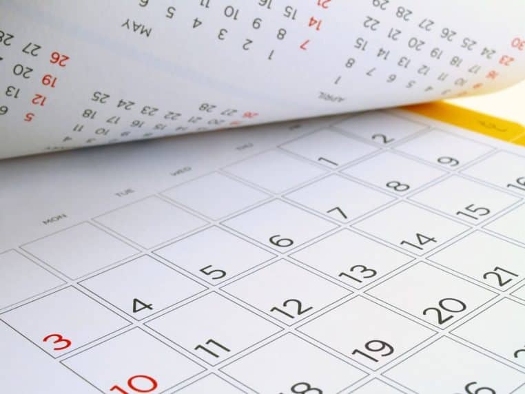 calendrier scolaire changement