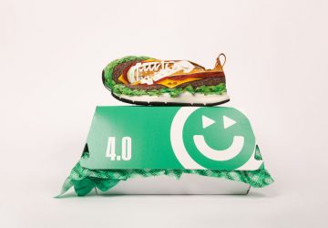 chaussures burger sandwich insolite