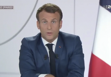 emmanuel macron deni realite phrase syndicats