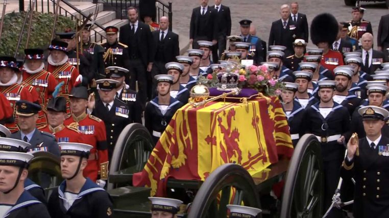 funérailles elizabeth II reine grande-bretagne argent 