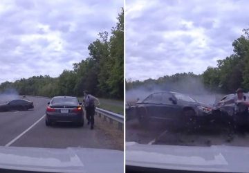 policier accident