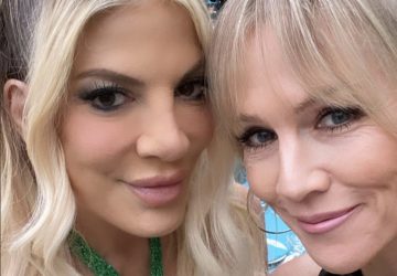 transformation physique actrice Tori Spelling