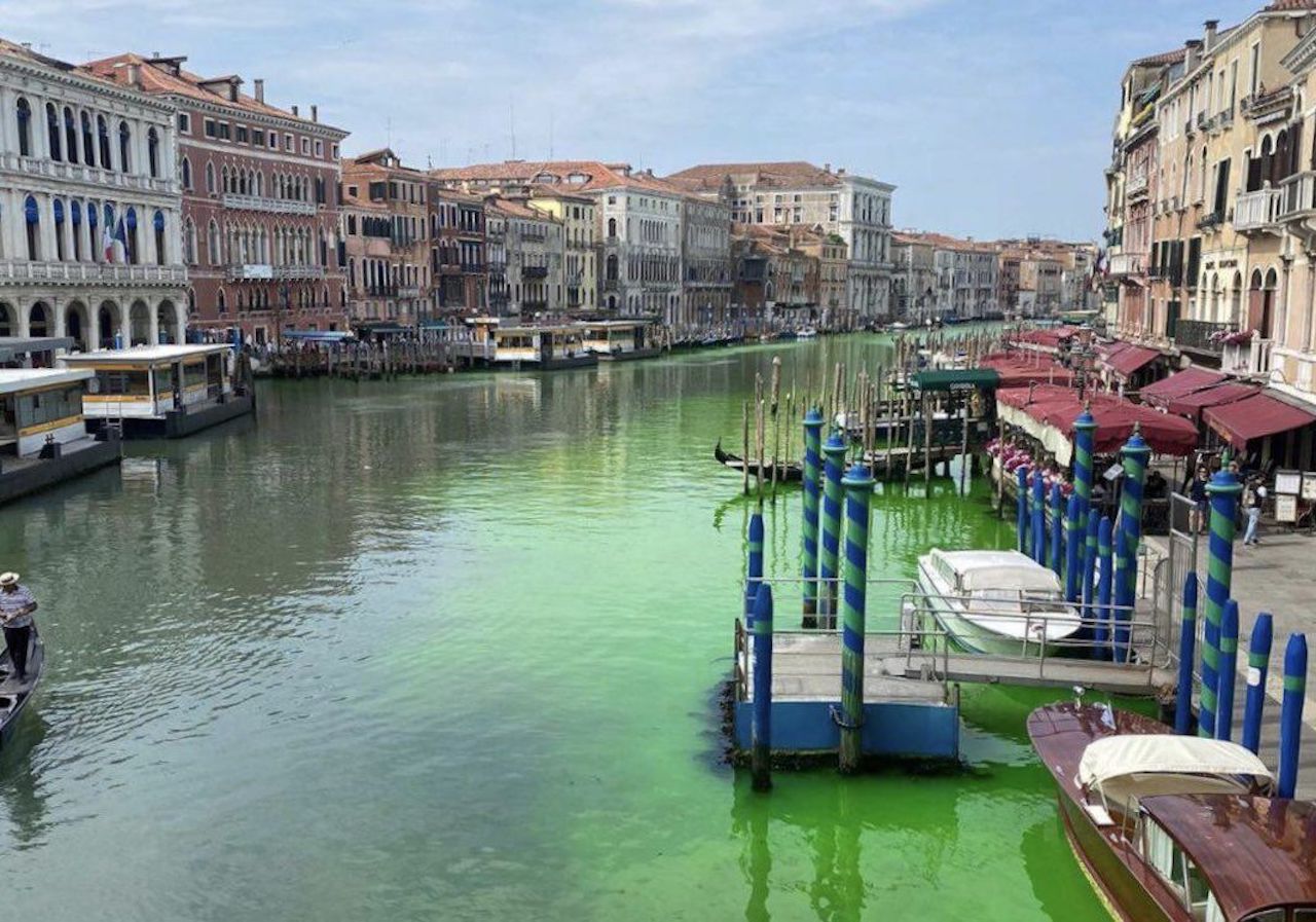 venise eau verte