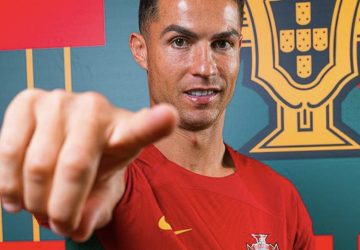 Cristiano Ronaldo vernis noir raison actu