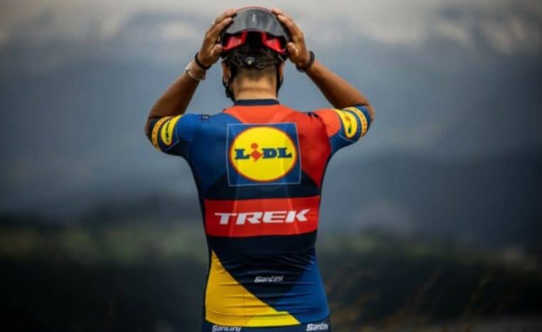 Lidl et équipe Trek maillot Tour de France