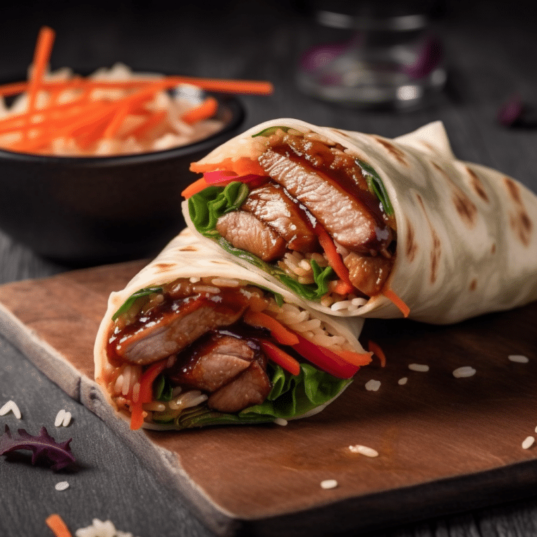 Wrap de Bœuf Teriyaki