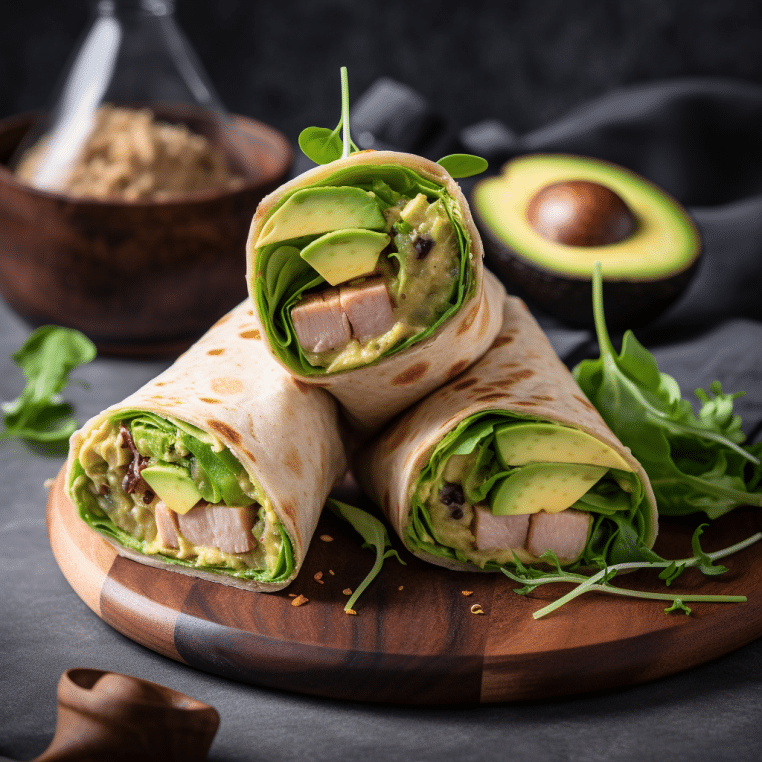Wrap de Dinde et Avocat