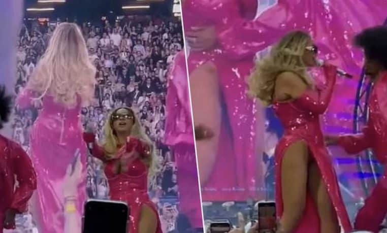 beyonce catastrophe vestimentaire evitee justesse