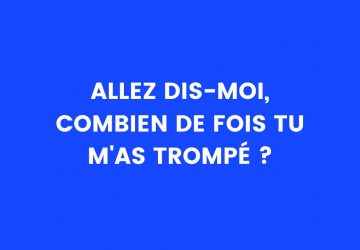 blague tromperie