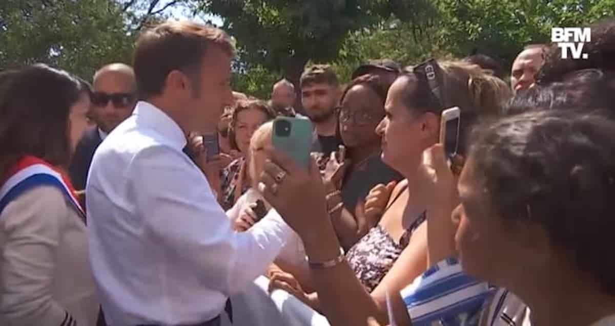 emmanuel macron marseille soiree polemique