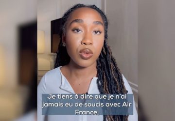 influenceuse agression air france sally