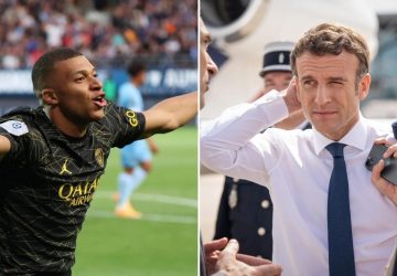 macron mbappe