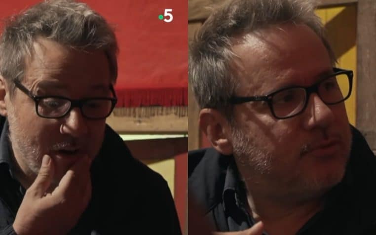 Philippe Gougler face à un cadavre