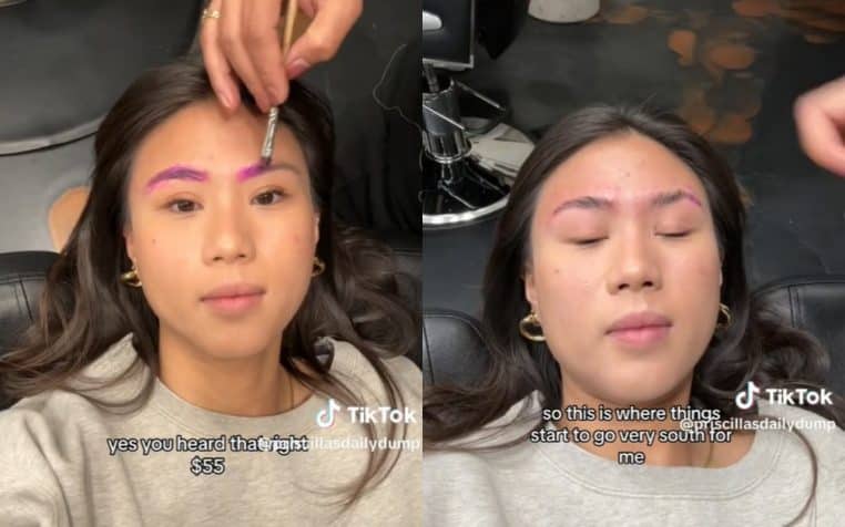 Sourcils TikTok