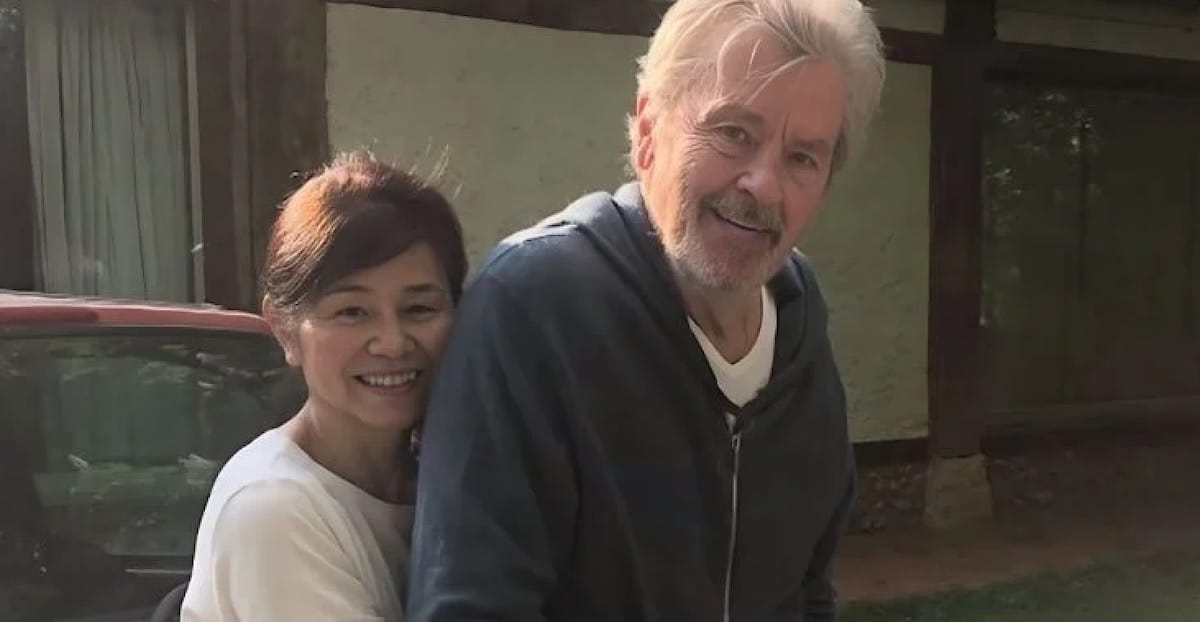 alain delon hiromi rolin dame compagnie pleinte enfant