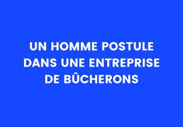 blague bucheron