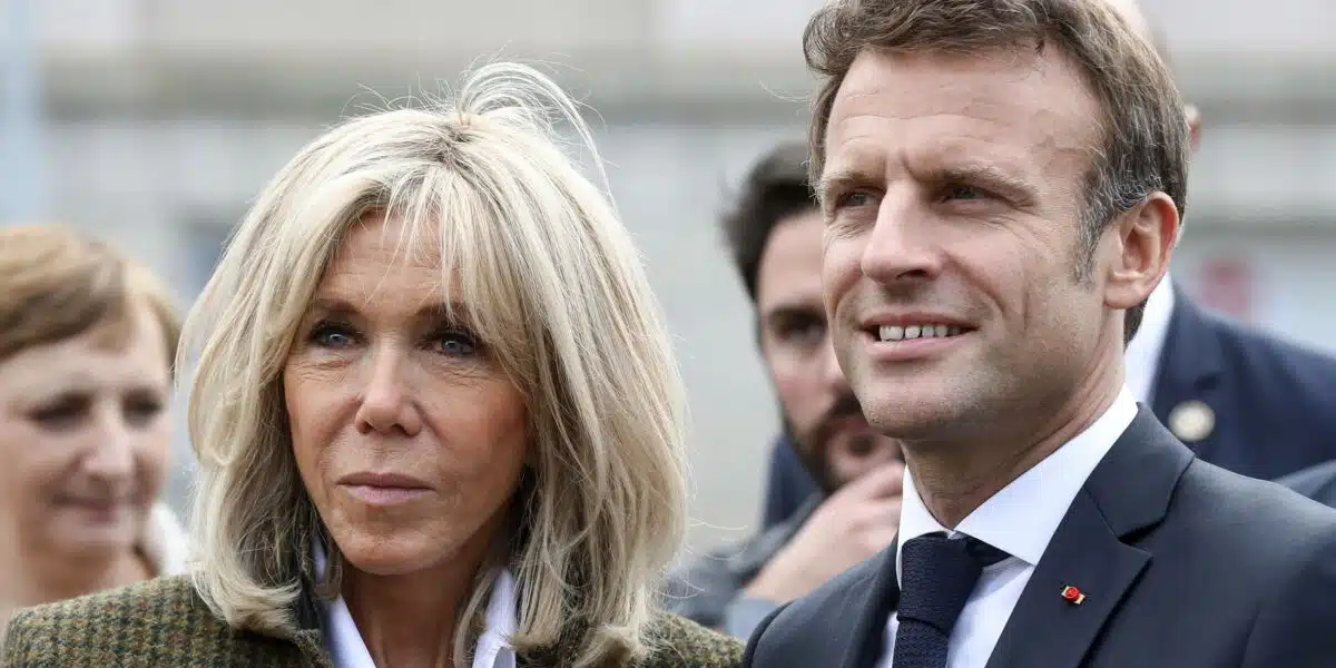 Couple Macron surpris en tête-à-tête