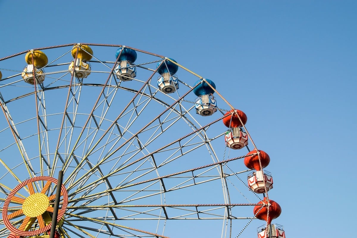 grande roue bebe deux ans chute nord