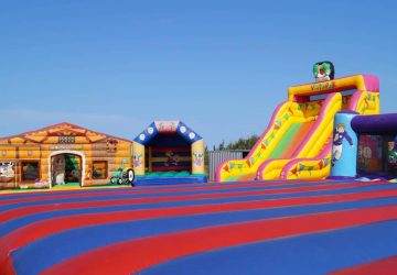 structure gonflable envole accident pere enfant