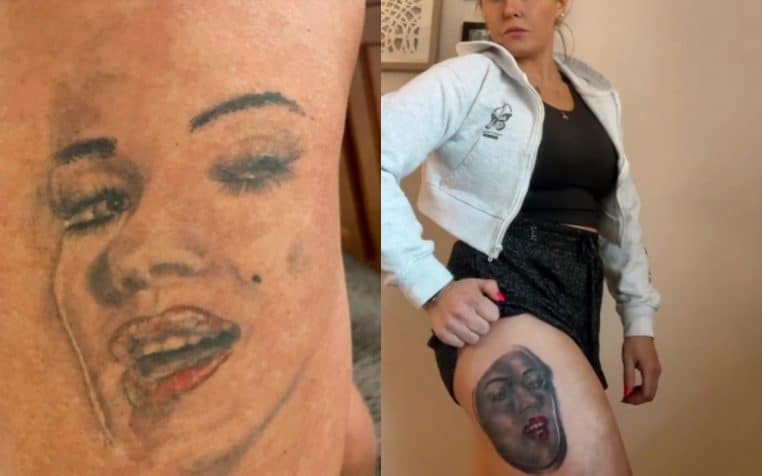 tatouage Marylin Monroe échec