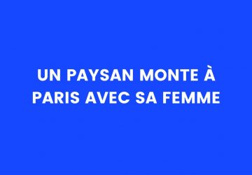 BLAGUE PARIS