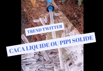 CACA LIQUIDE OU PIPI SOLIDE trend twitter (1)