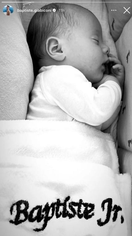 baptiste giabiconi fils enfant papa