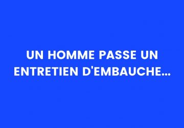 blague entretien