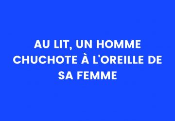 blague oreille