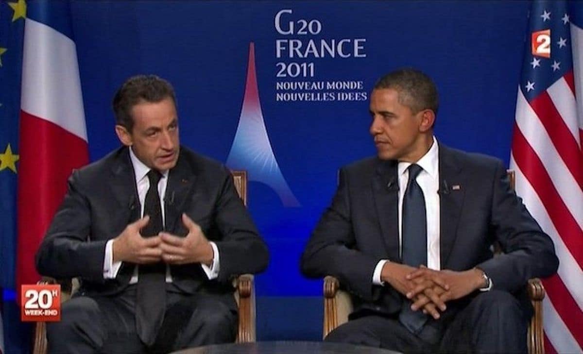 nicolas sarkozy s'en prend vivement barak obama