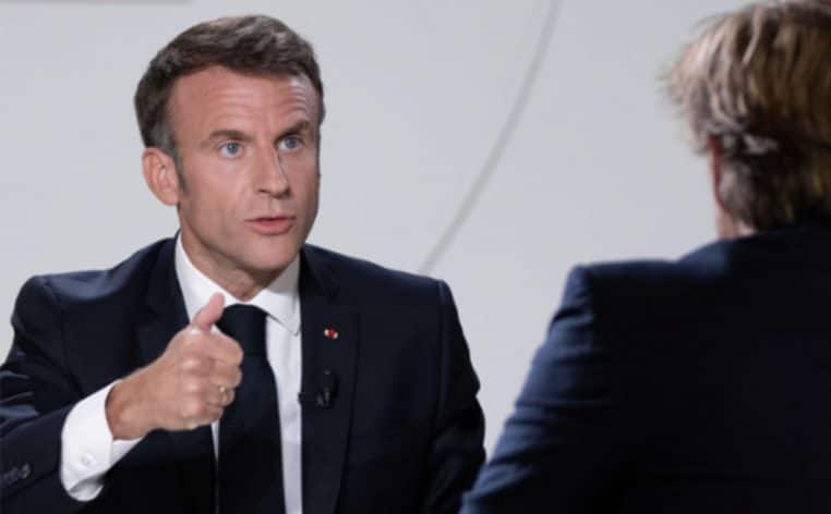 Emmanuel Macron déclaration interview actu