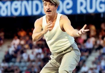Jean Dujardin - coupe du monde de rugby