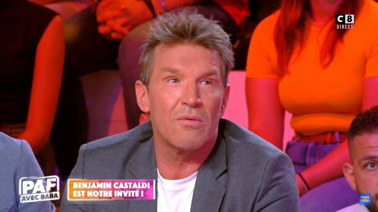 Benjamin Castaldi invité sur le plateau de TPMP