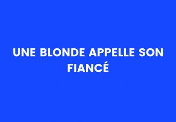 blague blonde