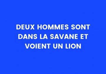 blague lion