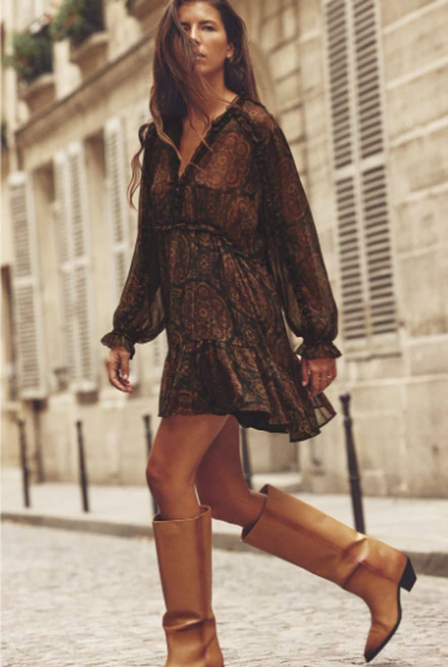Cette robe Zara deviendra votre incontournable de l'automne